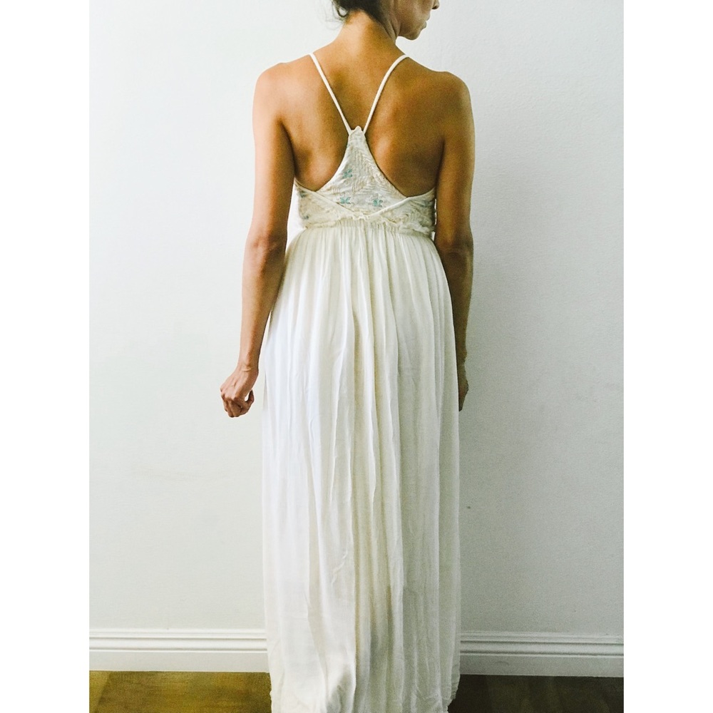 Anthropologie maxi dress size Small